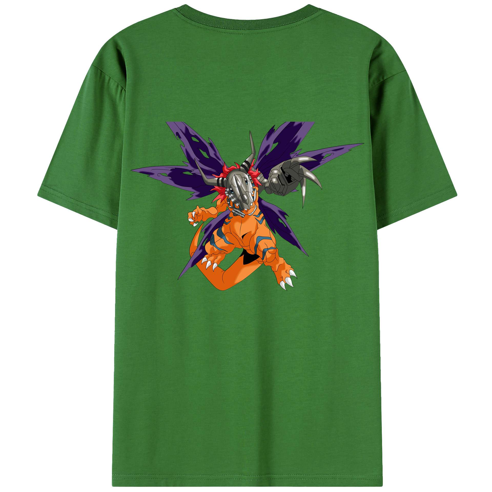 （画像用） Digimon デジタルモンスター/デジモン レディース半袖Tシャツ(バックプリント)